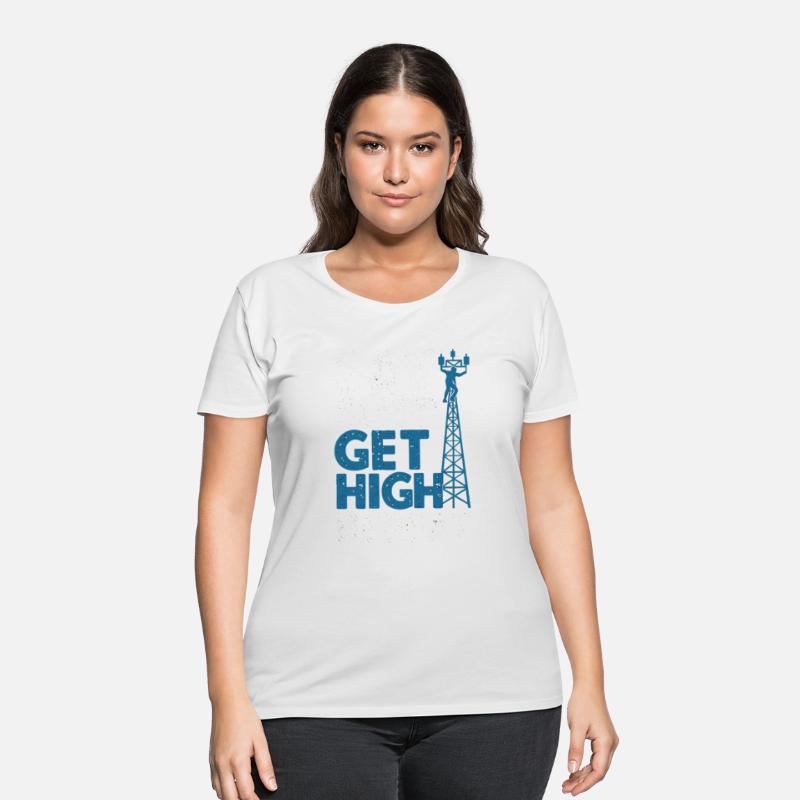 Eat Sleep Get High Repeat Tower Climber Technician