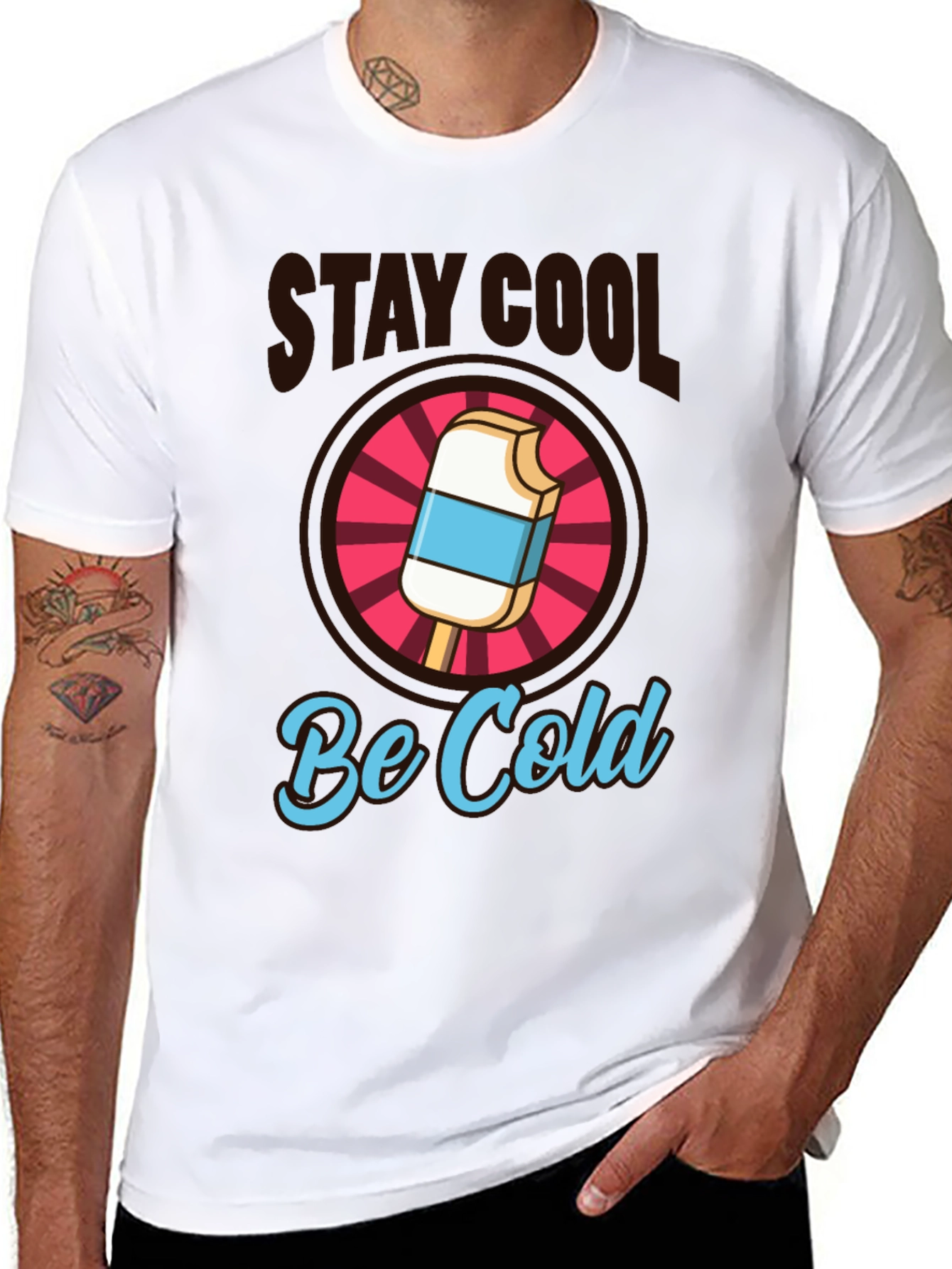 Stay Cool Be Cold Graphic Tee