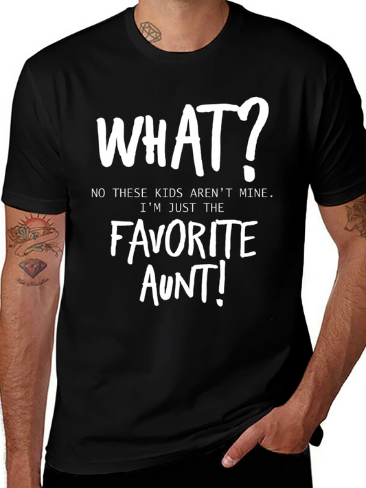 Favorite Aunt T-Shirt - Funny Auntie Tee