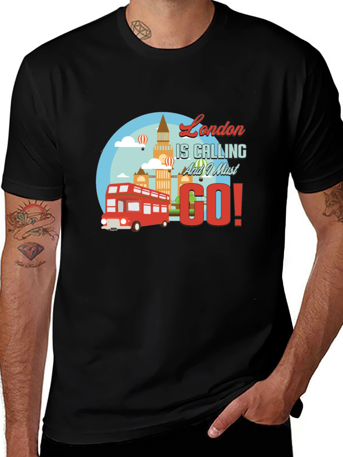 London Calling Graphic T-Shirt