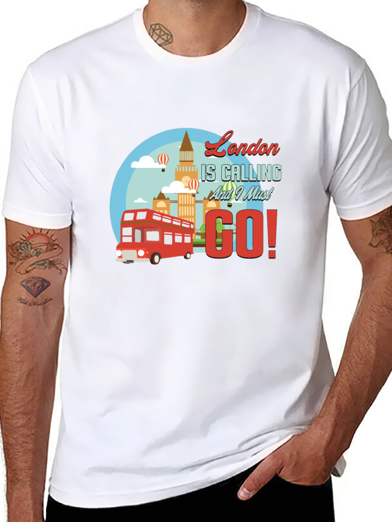 London Calling Graphic T-Shirt