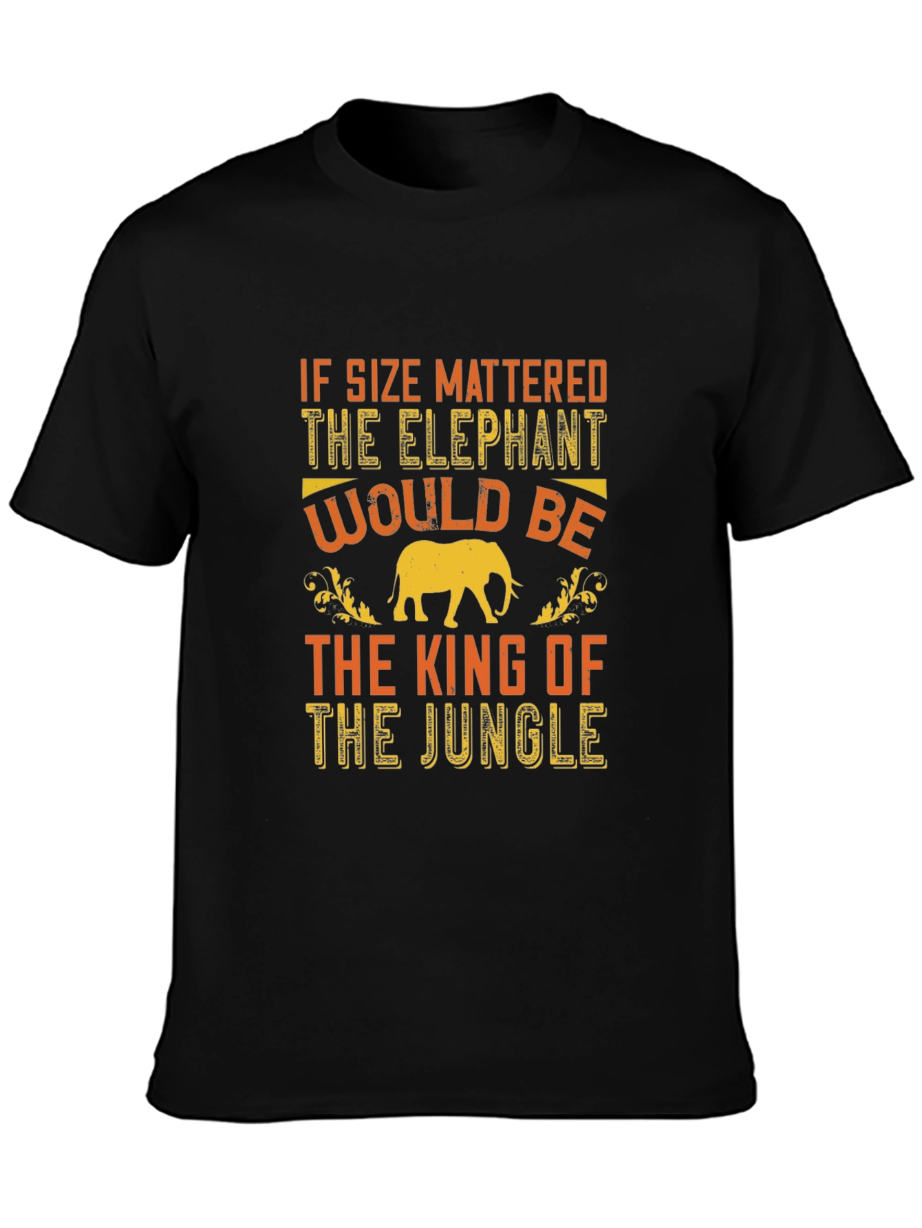 Elephant King of the Jungle T-Shirt