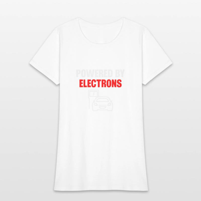 Electric Vehicle Electric Car Powered By Electrons