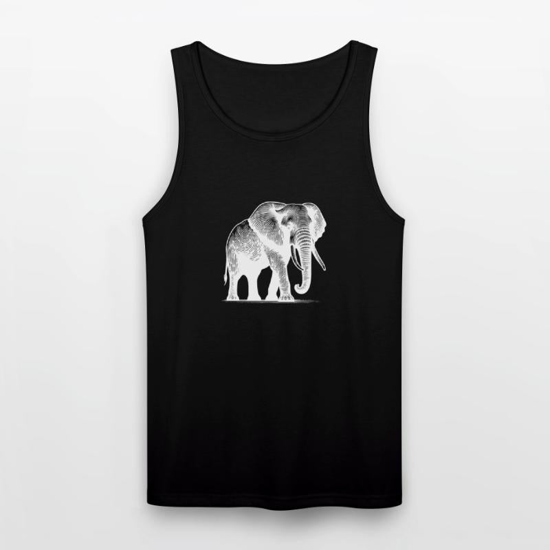 Elephant - Large Safari Trunked Animal With Tusks