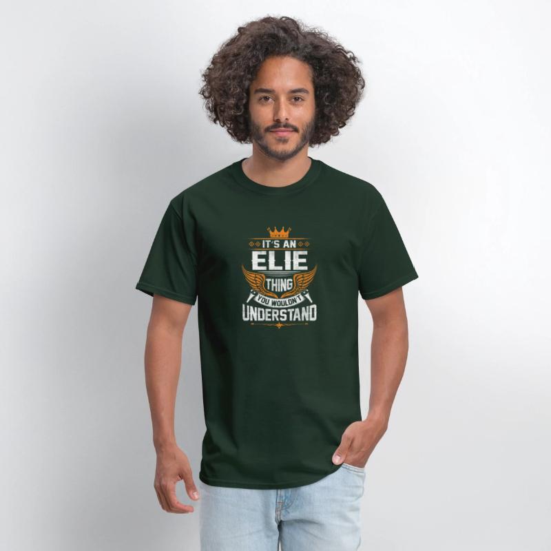 Elie Name T Shirt - Elie Things Name Gift Item Tee