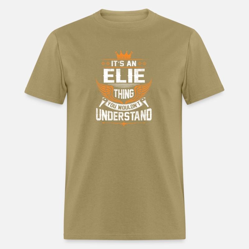 Elie Name T Shirt - Elie Things Name Gift Item Tee