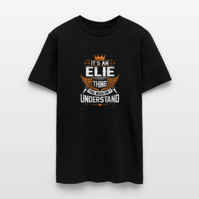 Elie Name T Shirt - Elie Things Name Gift Item Tee