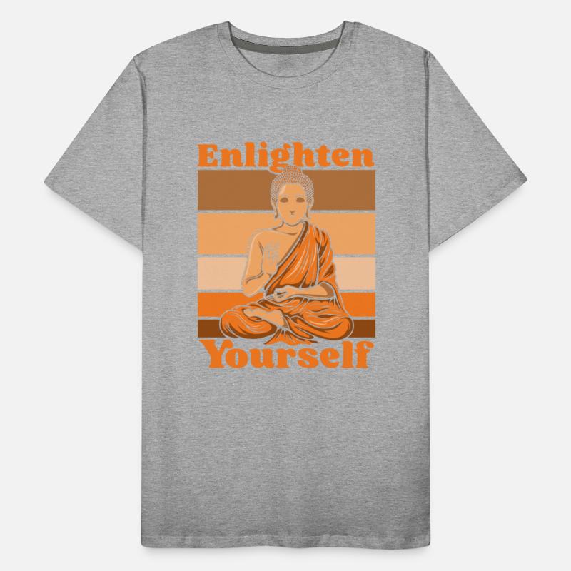Enlighten Yourself Buddhist Statue Symbol Priest