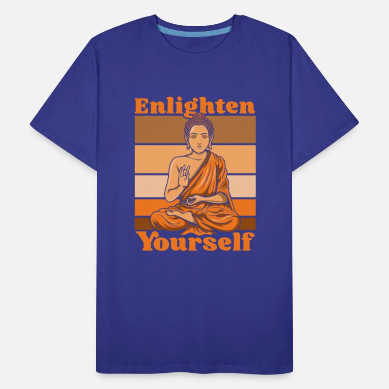 Enlighten Yourself Buddhist Statue Symbol Priest