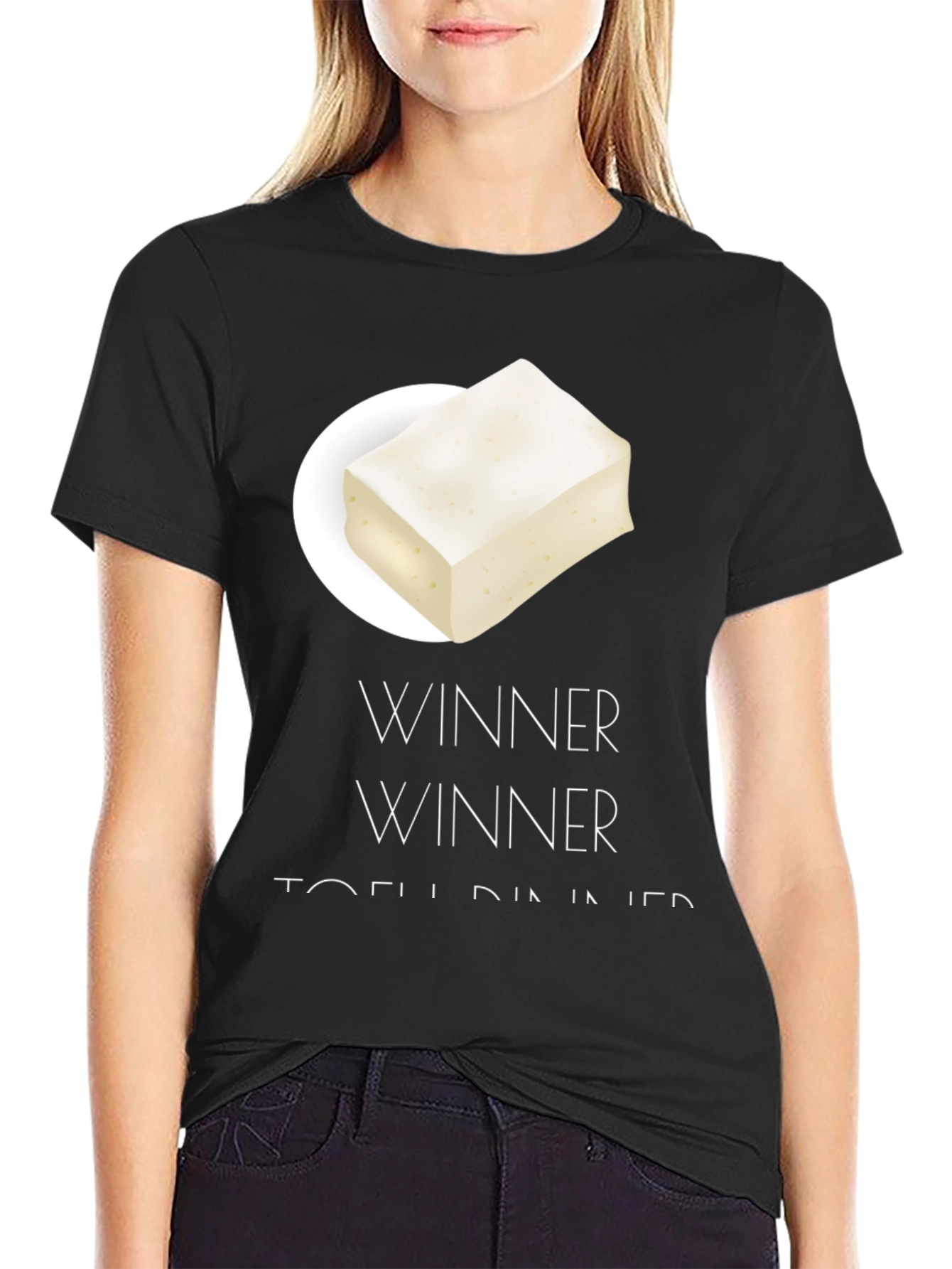 Winner Tofu Dinner Graphic T-Shirt