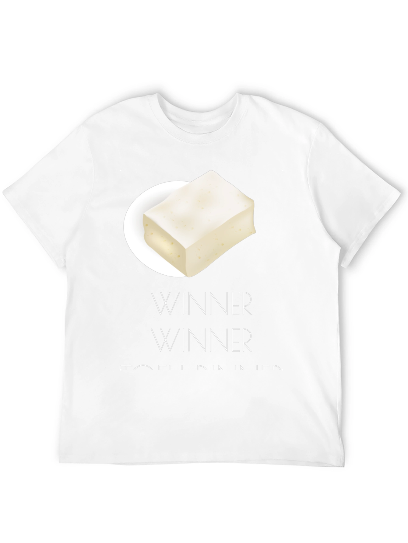 Winner Tofu Dinner Graphic T-Shirt