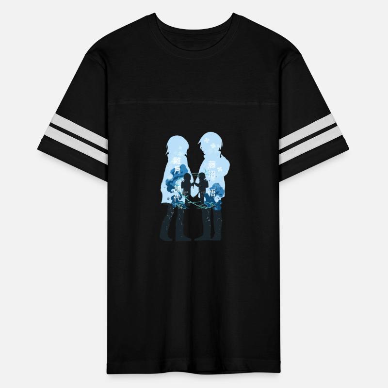 Erased Kayo and Satoru Aesthetic Silhouette