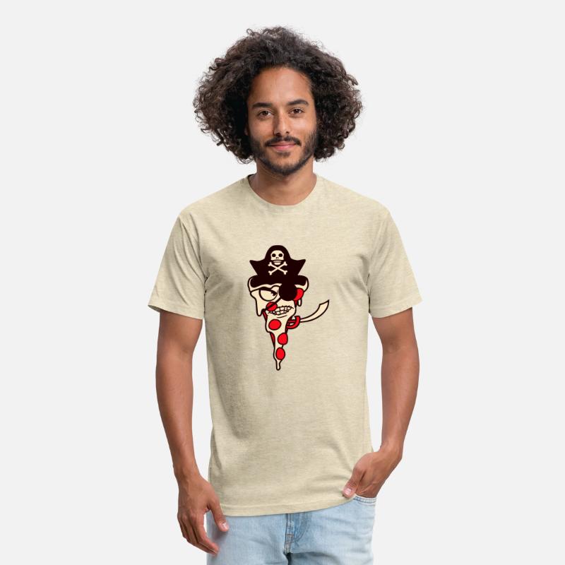 Evil Fast Food Pizza Pirate Captain Cool Eye Patch