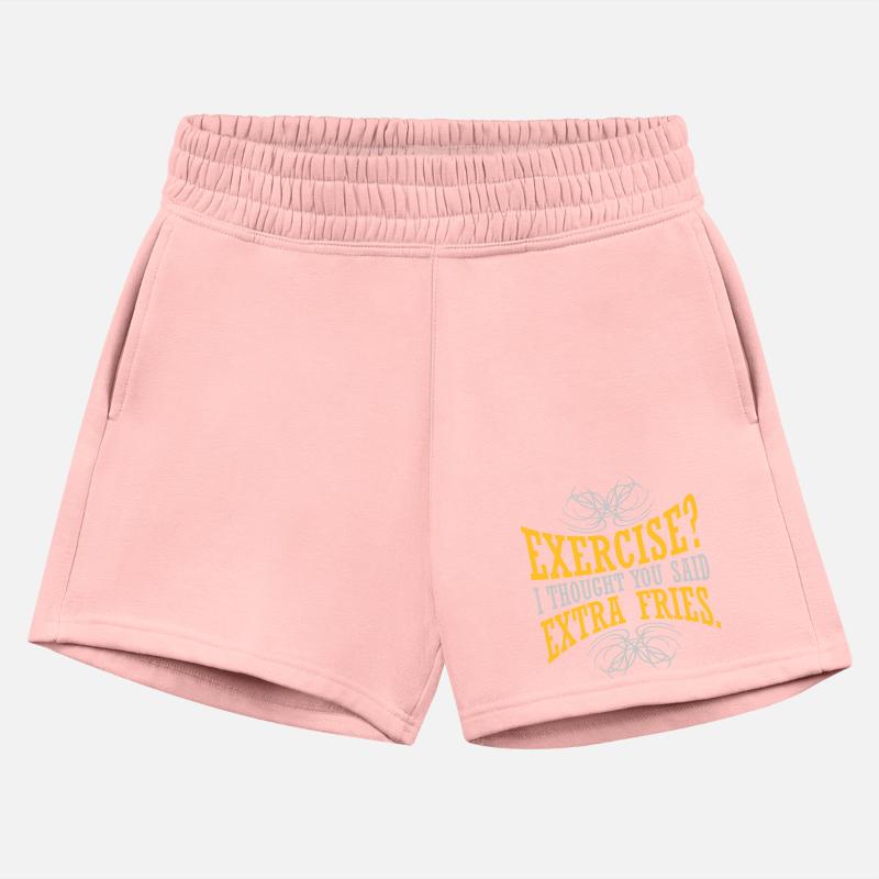 Exercise Extra Fries Quote