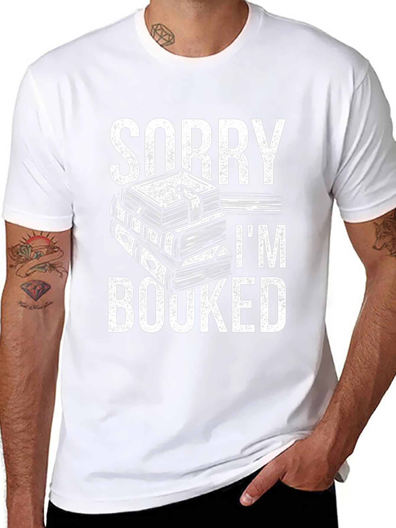 Sorry Im Booked T-Shirt - Reading Lover Gift