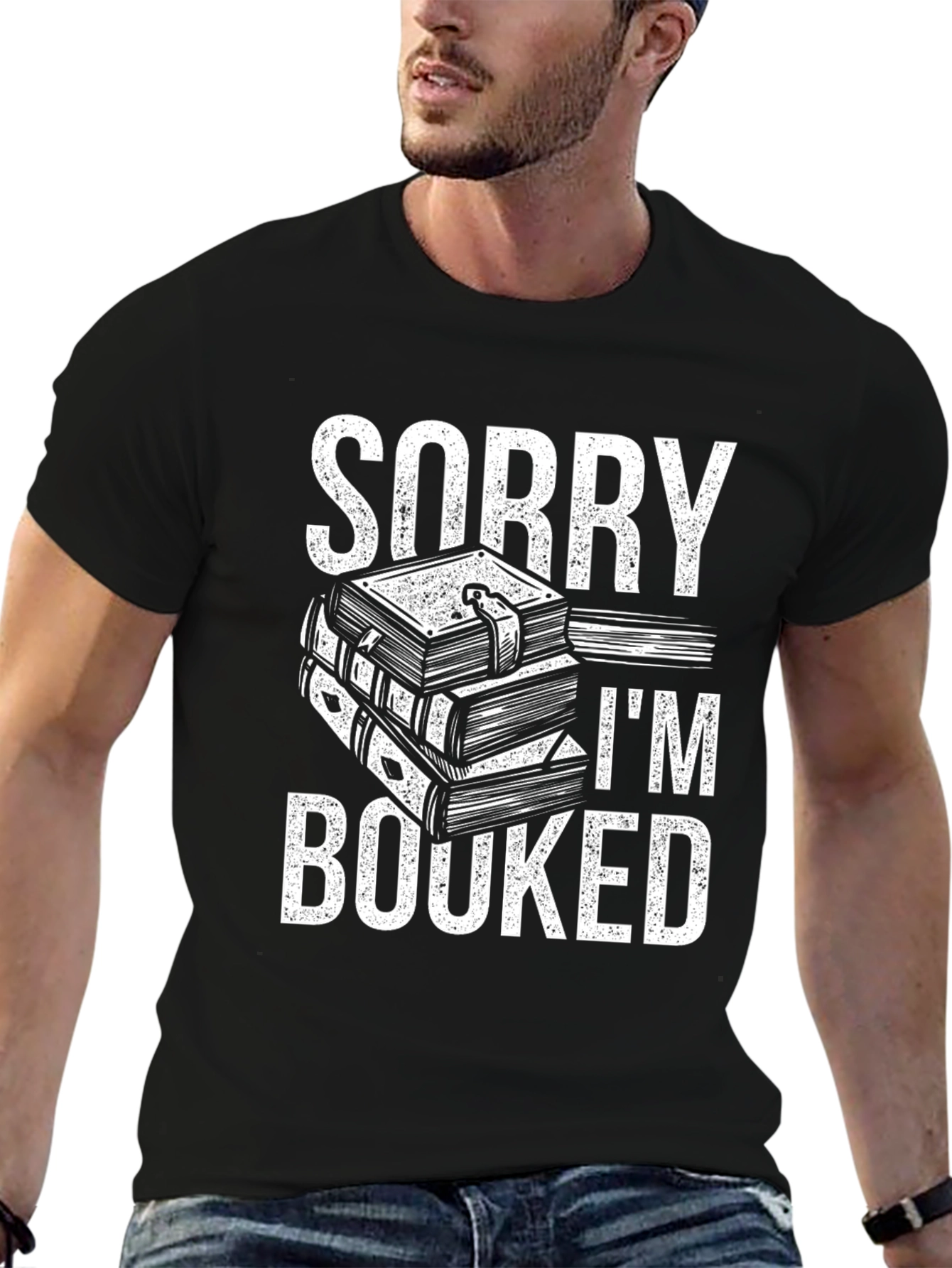 Sorry Im Booked T-Shirt - Reading Lover Gift