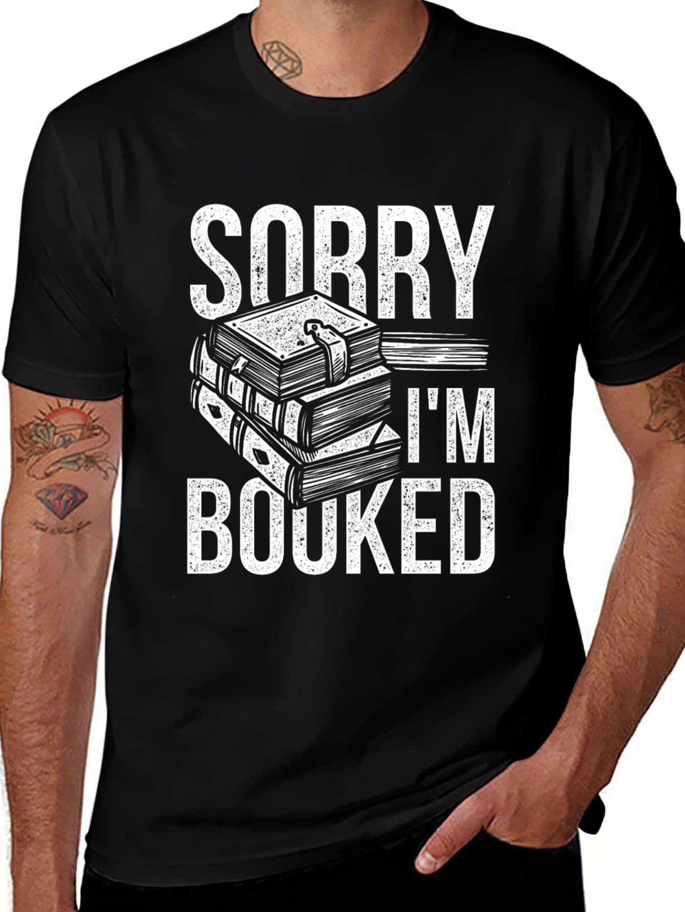 Sorry Im Booked T-Shirt - Reading Lover Gift