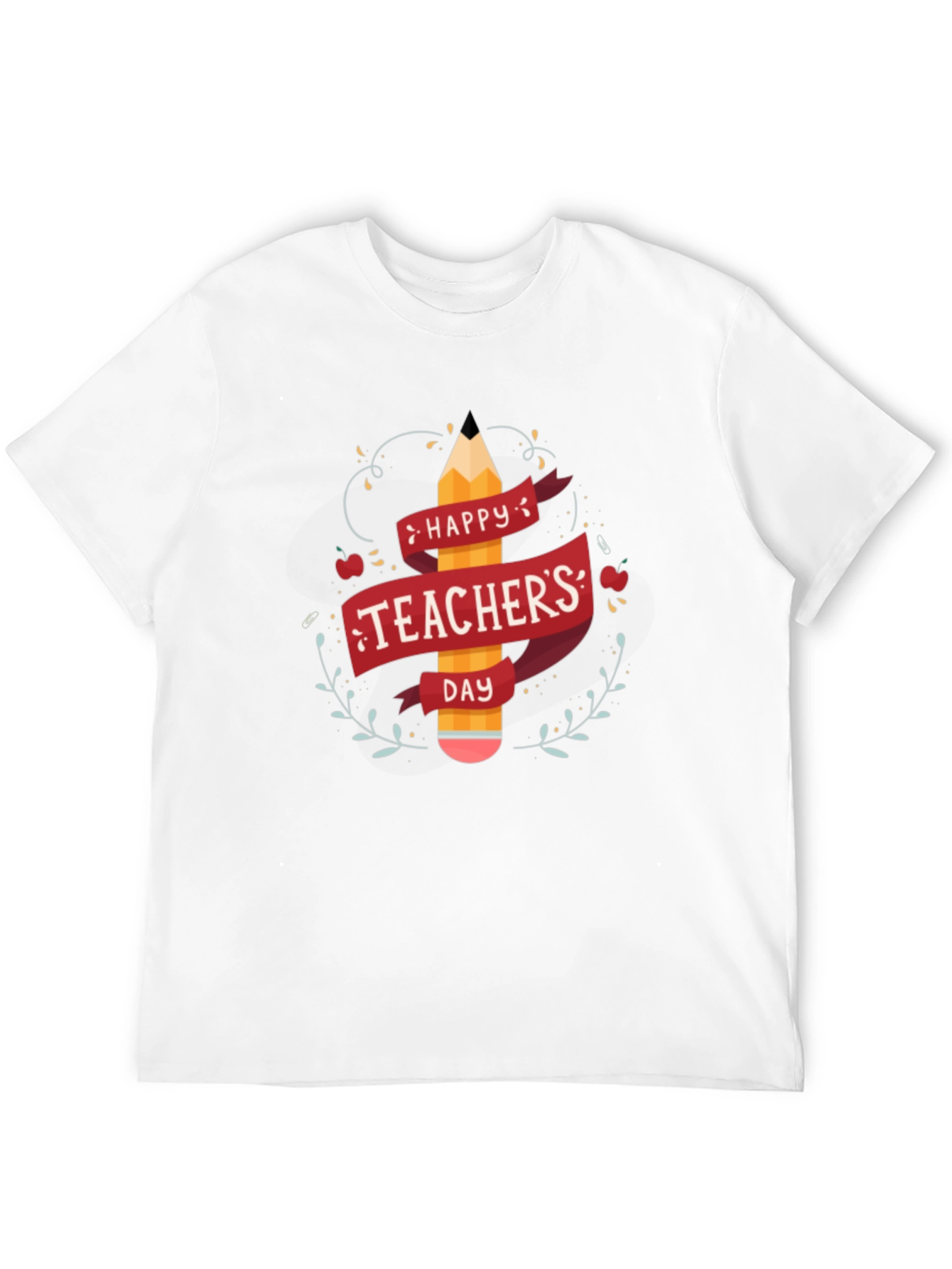 Happy Teachers Day Black T-Shirt