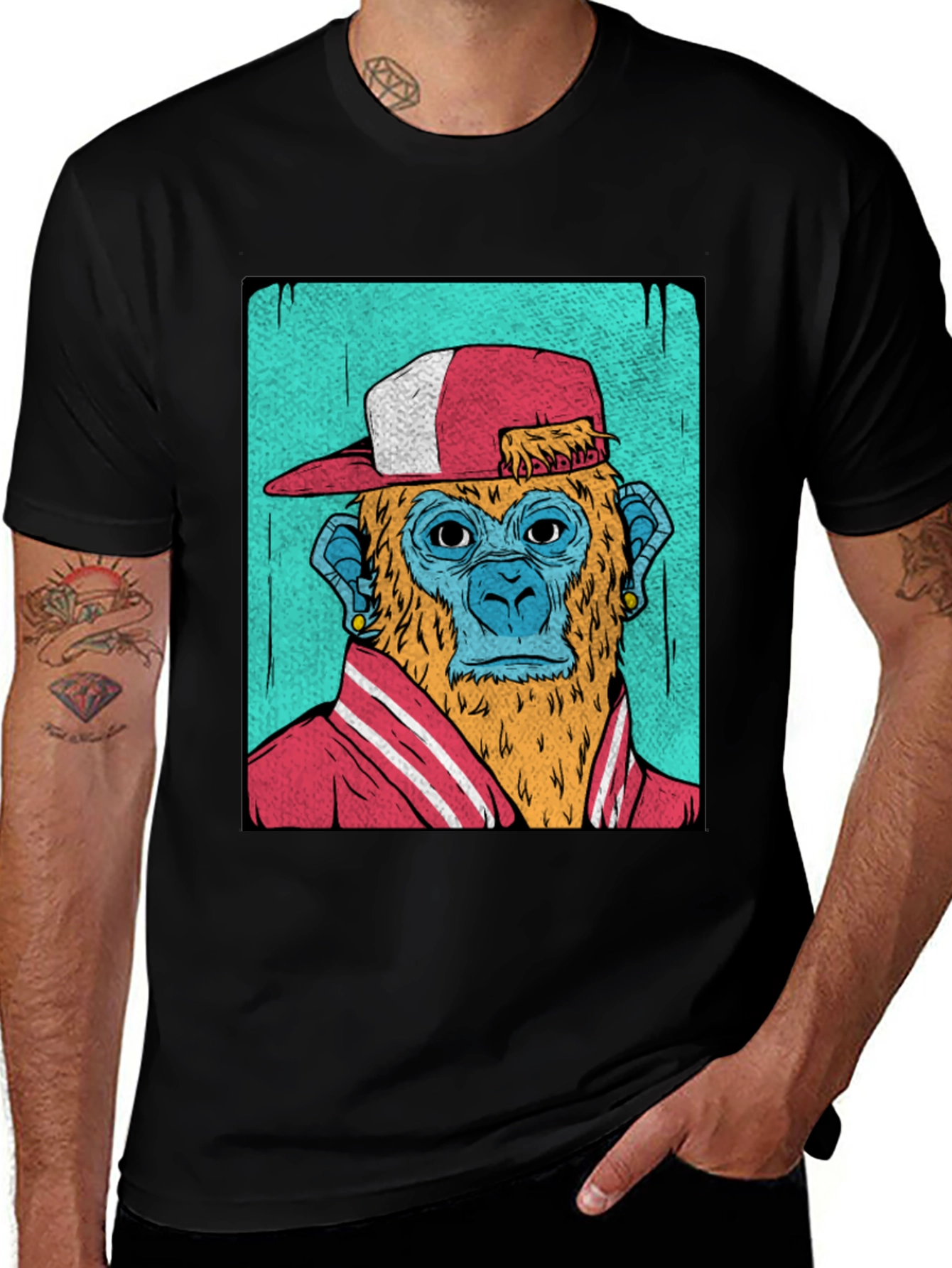 Cool Ape Graphic Tee - Urban Style