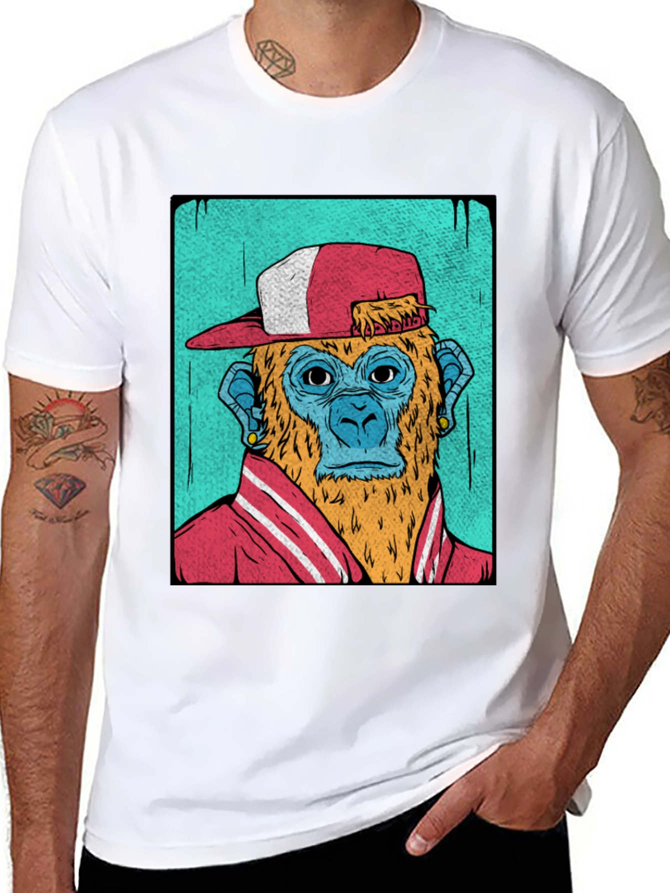 Cool Ape Graphic Tee - Urban Style