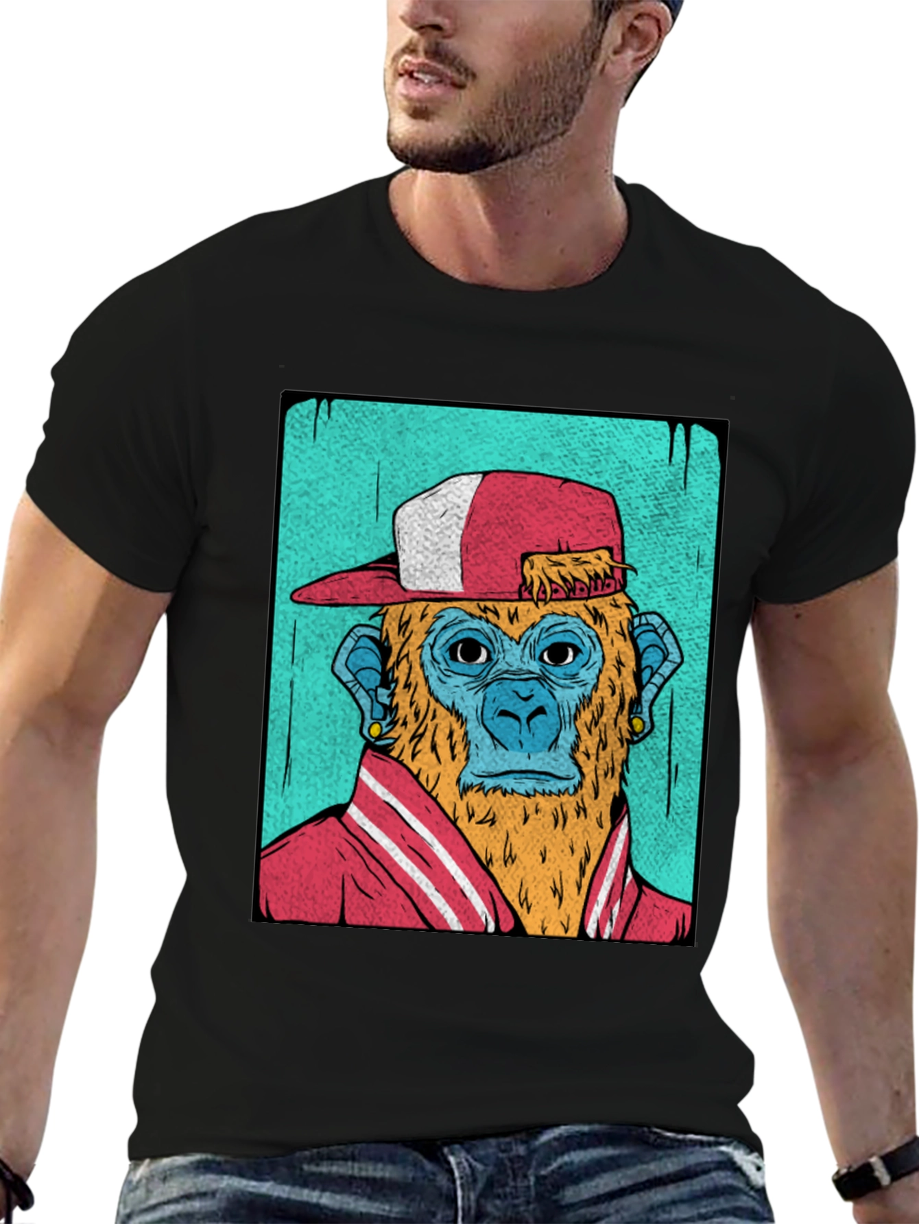 Cool Ape Graphic Tee - Urban Style