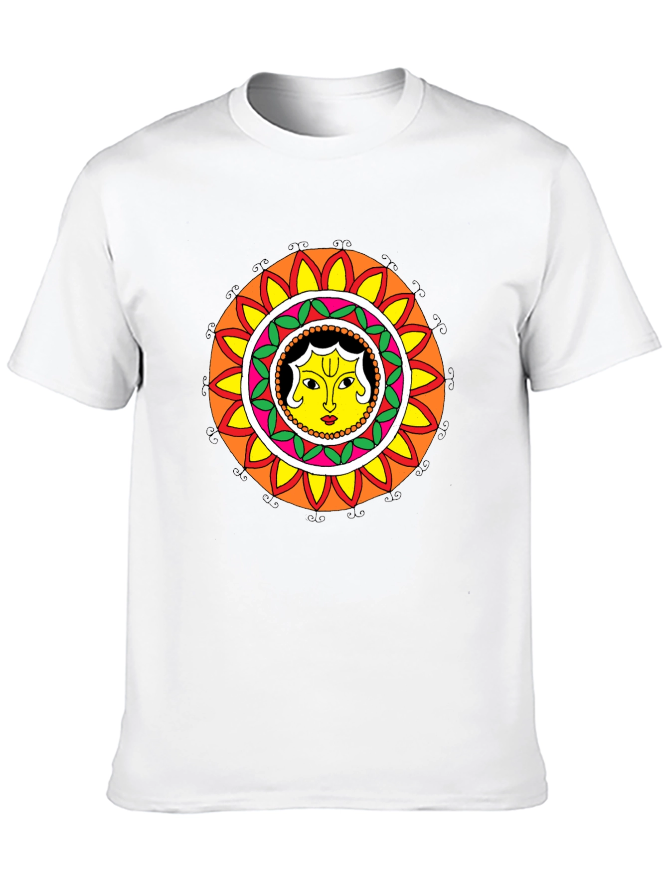 Unique Mandala T-Shirt - Artistic Graphic Tee