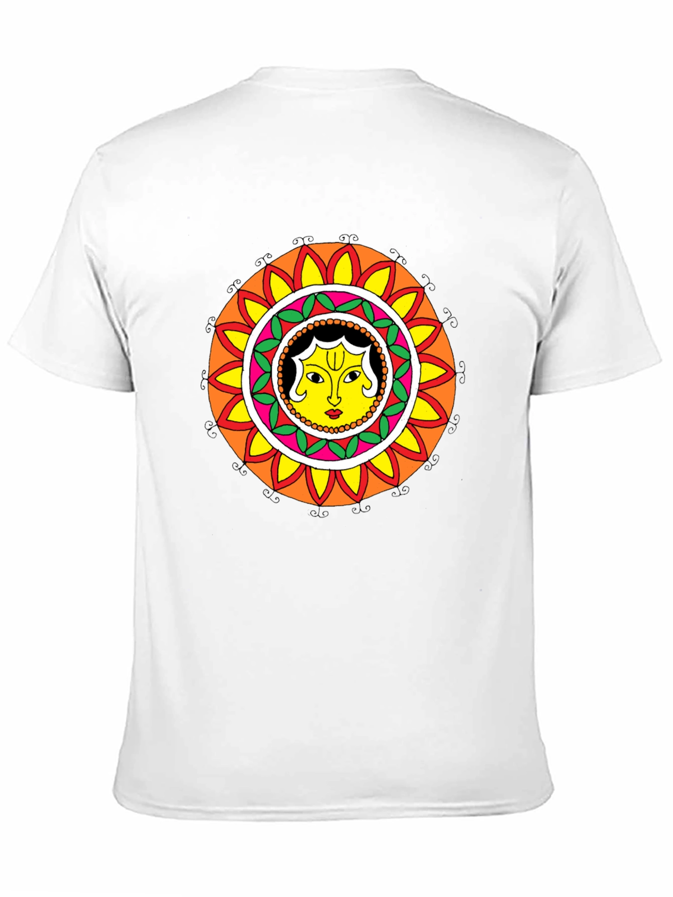 Unique Mandala T-Shirt - Artistic Graphic Tee