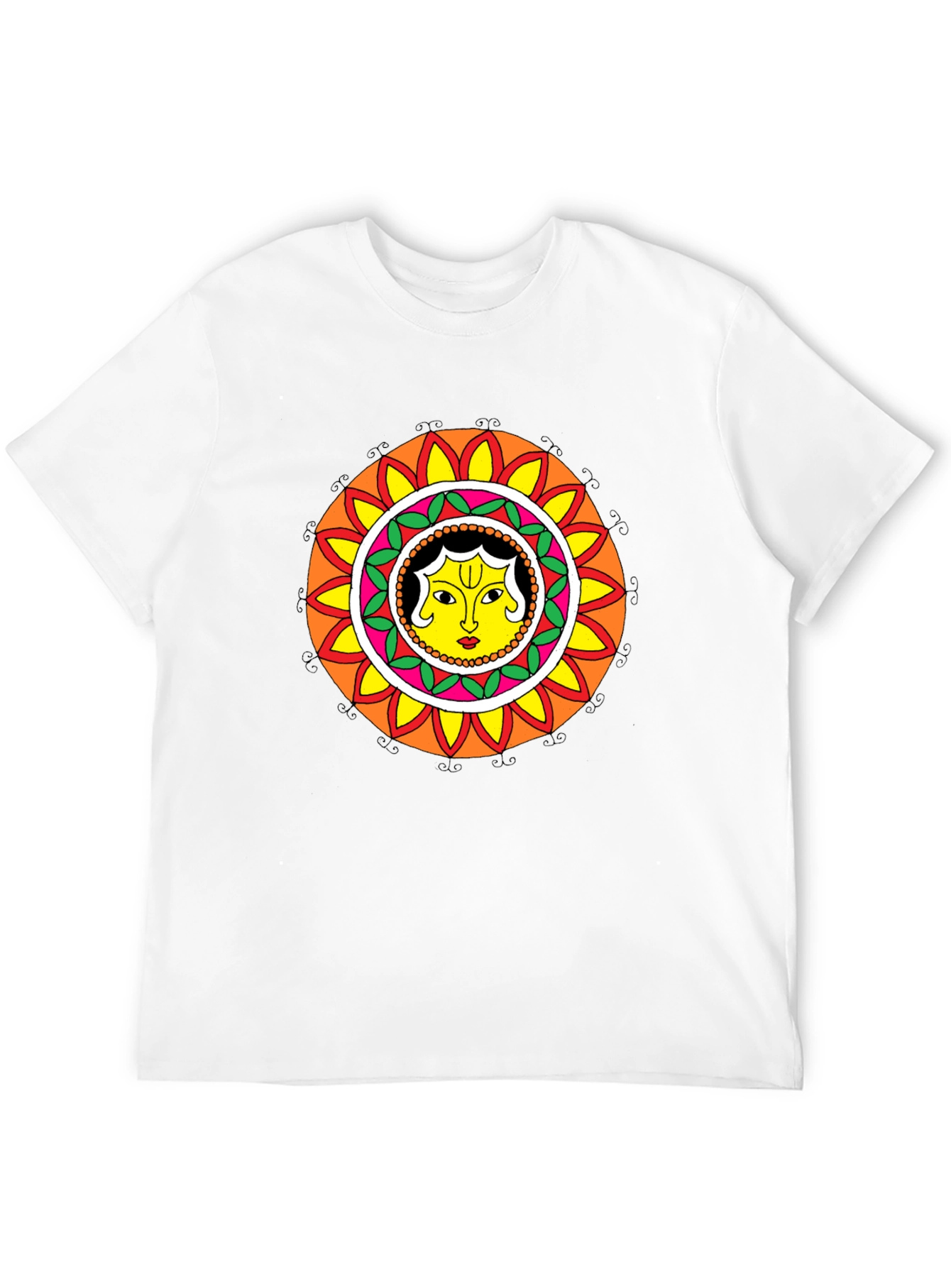 Unique Mandala T-Shirt - Artistic Graphic Tee