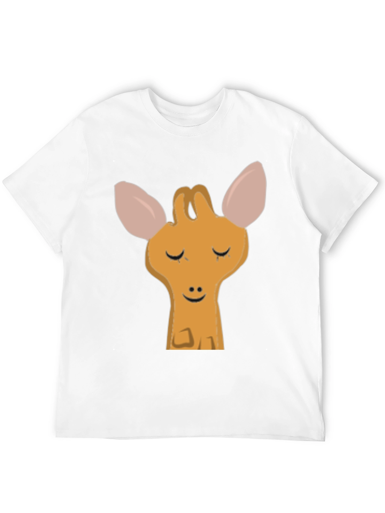 Cute Giraffe Graphic T-Shirt