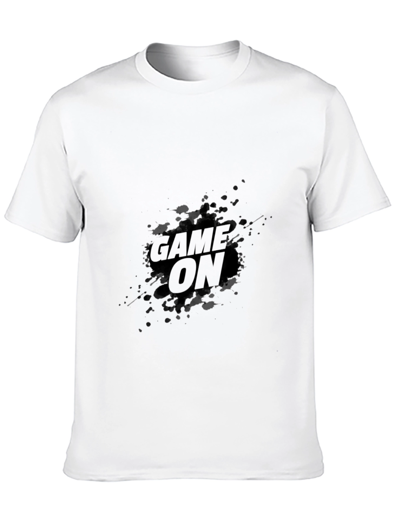 Game On Black Graphic T-Shirt - Casual Style