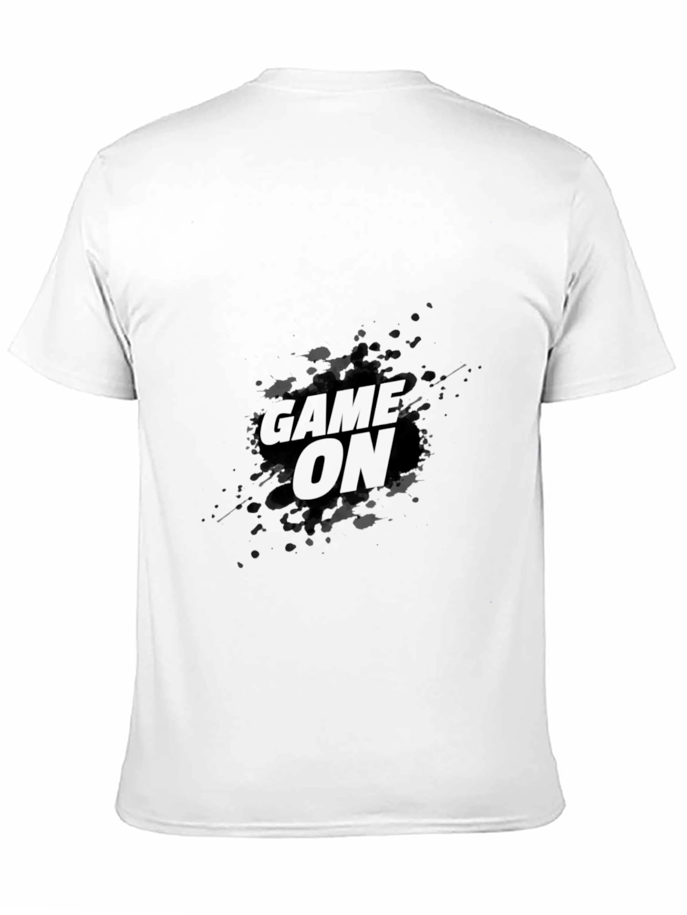 Game On Black Graphic T-Shirt - Casual Style