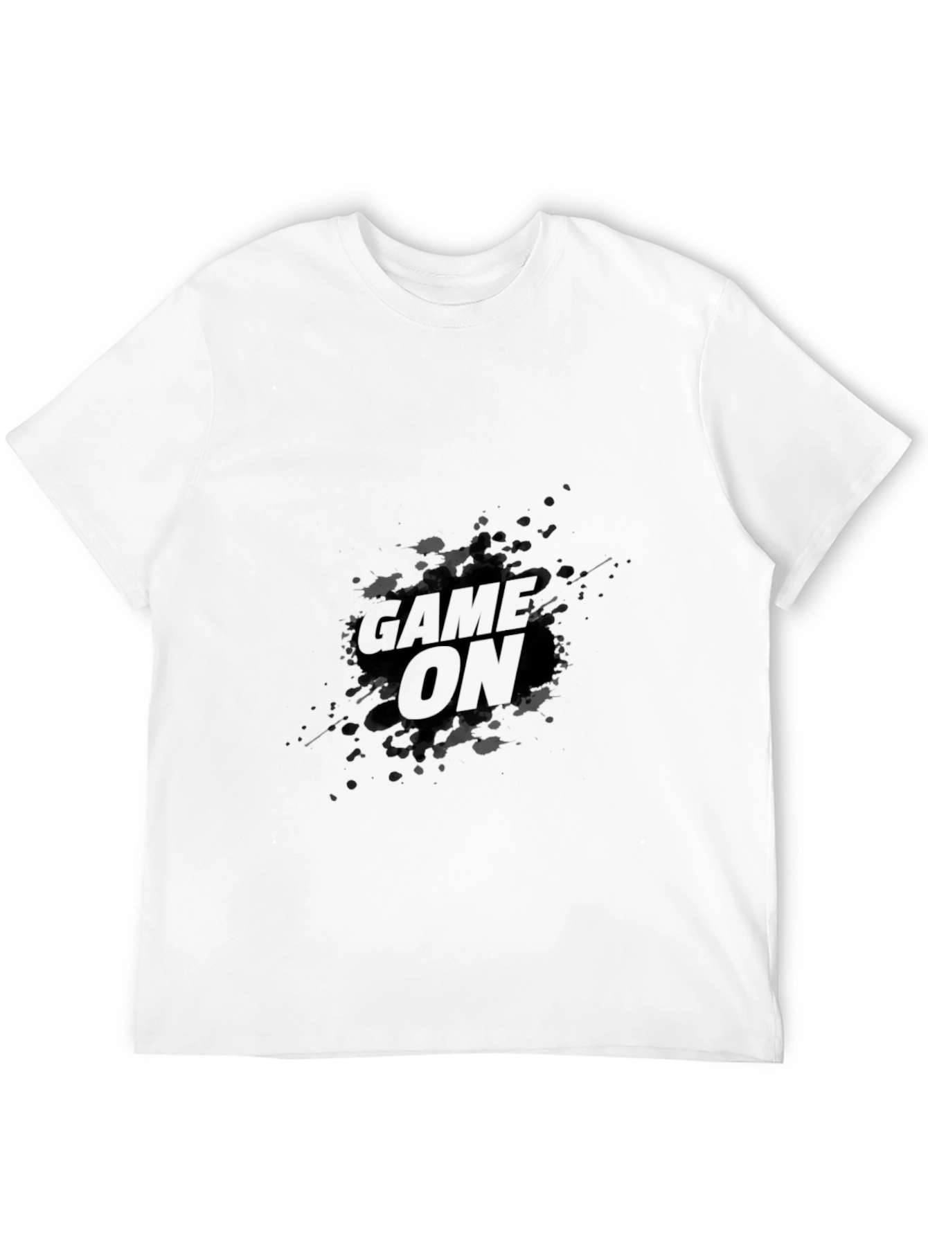Game On Black Graphic T-Shirt - Casual Style