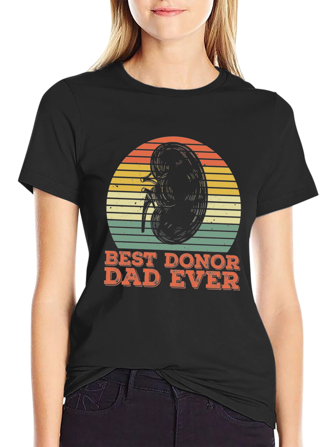 Best Donor Dad Ever Kidney Graphic Tee