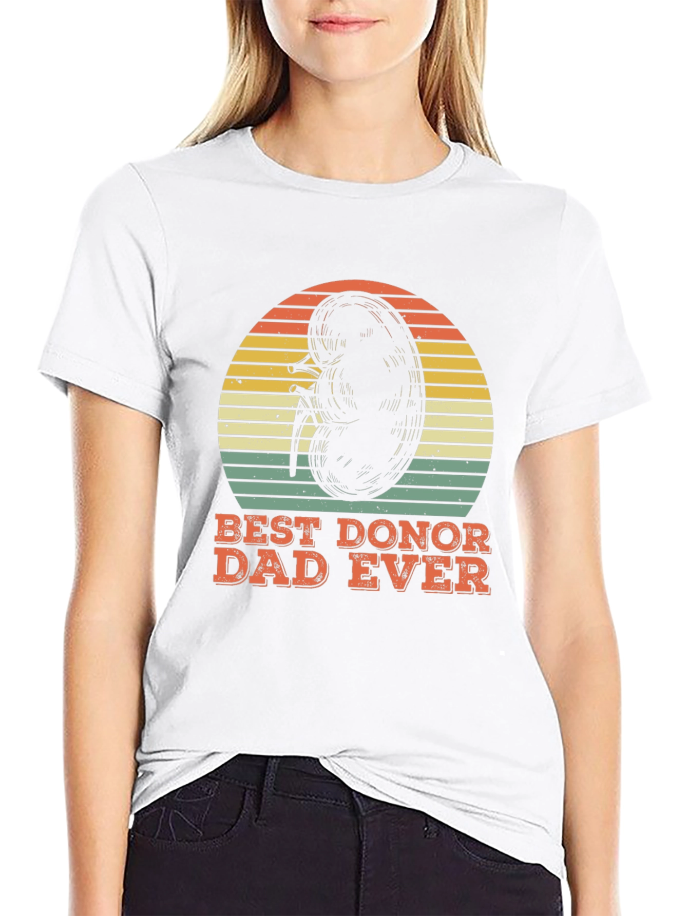 Best Donor Dad Ever Kidney Graphic Tee