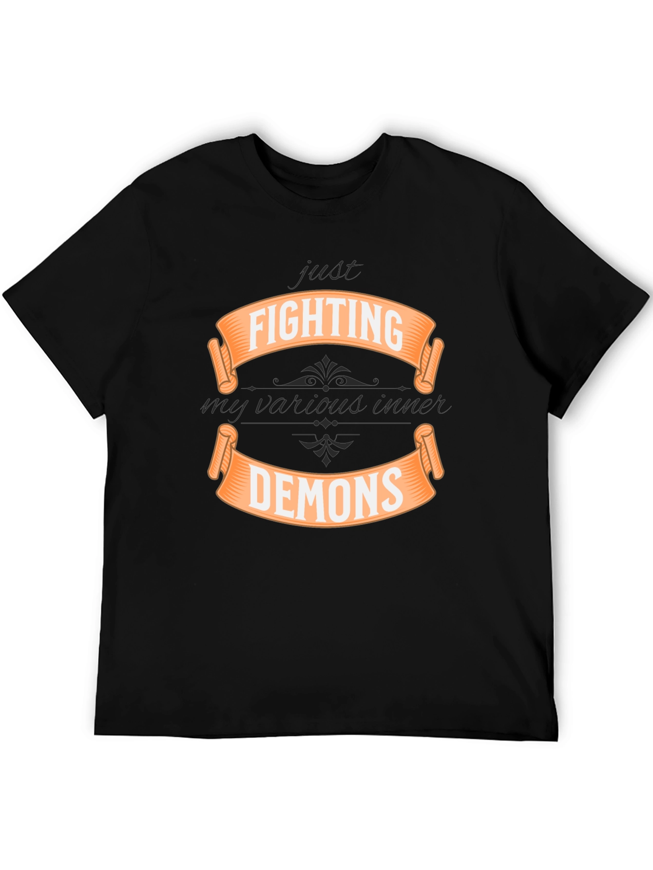 Fighting Demons Graphic T-Shirt