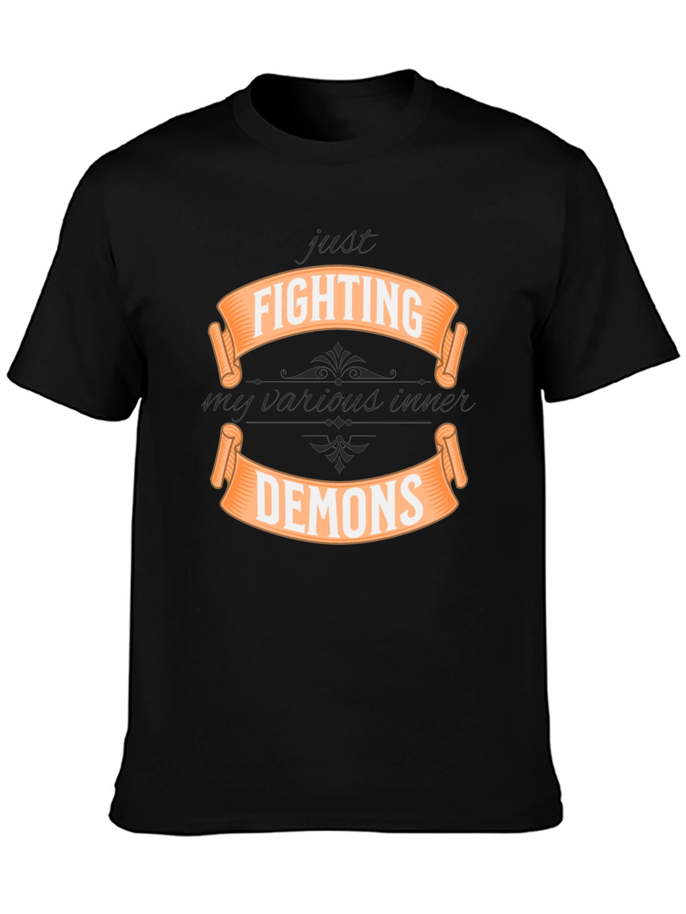 Fighting Demons Graphic T-Shirt