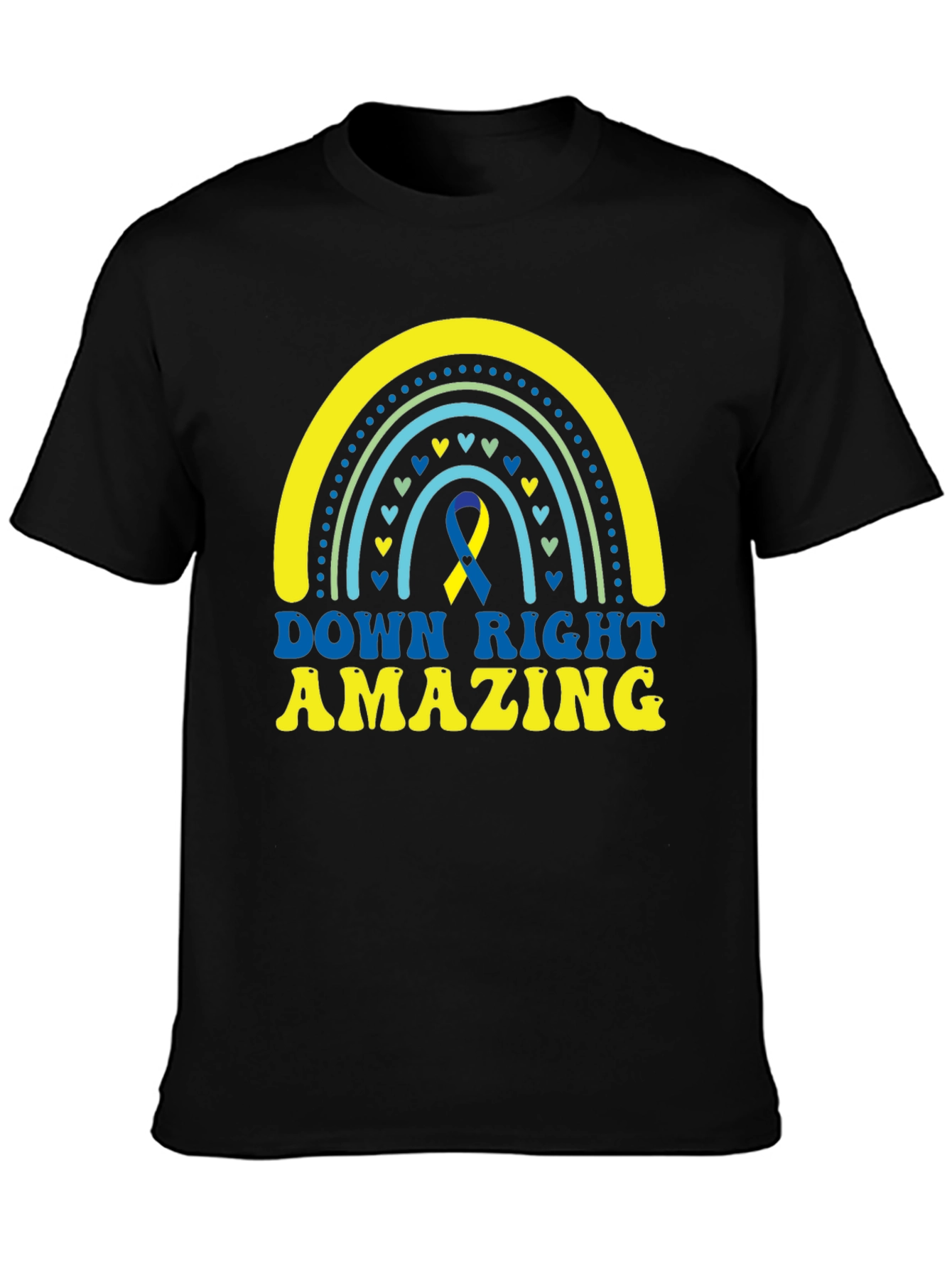Down Right Amazing Down Syndrome Awareness T-Shirt