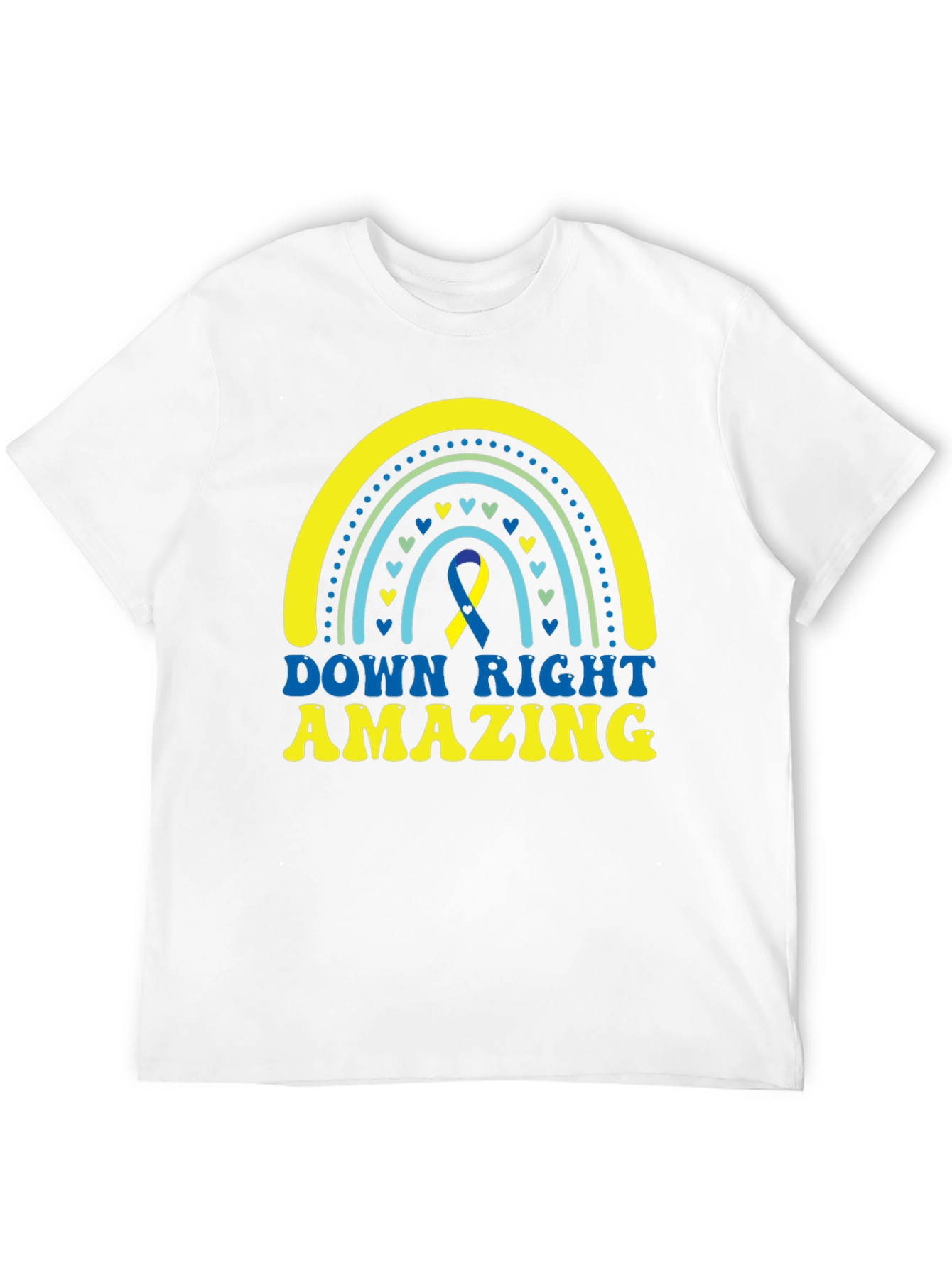 Down Right Amazing Down Syndrome Awareness T-Shirt