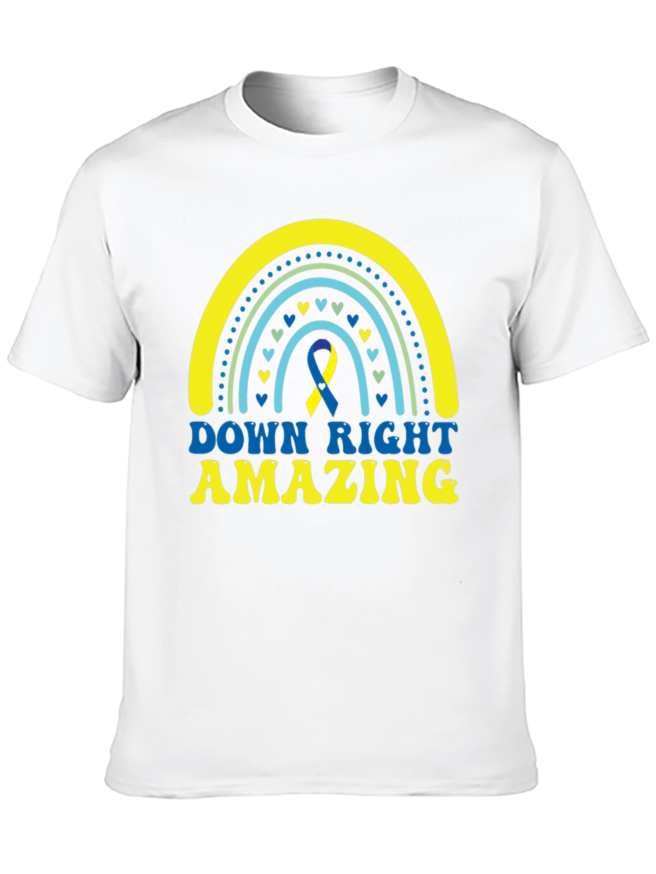 Down Right Amazing Down Syndrome Awareness T-Shirt