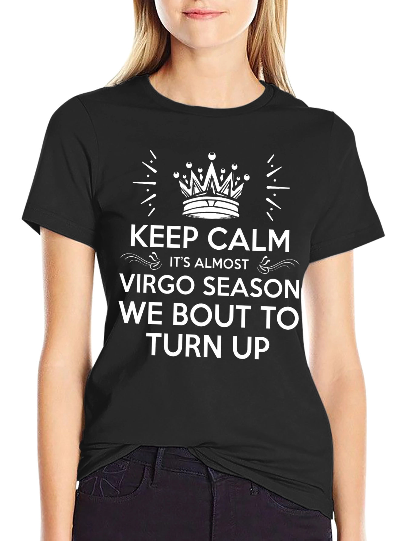 Keep Calm Virgo Season Tee