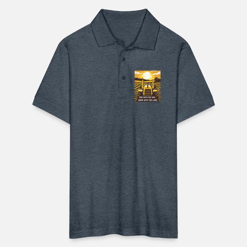 Farmer T-Shirt Rise with the Sun, Grow Fields