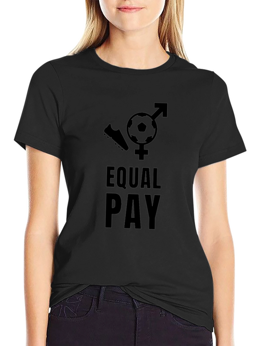 Equal Pay Soccer Graphic Tee - Activism Shirt