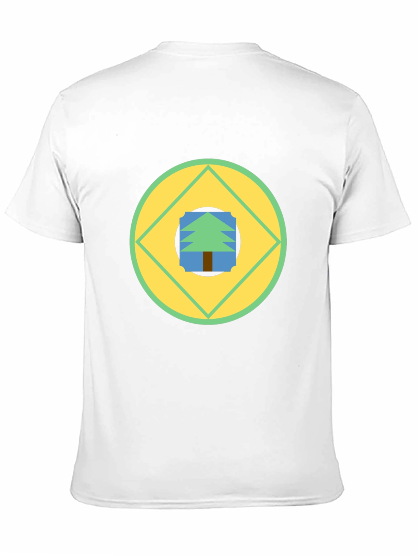 Geometric Tree Graphic Tee