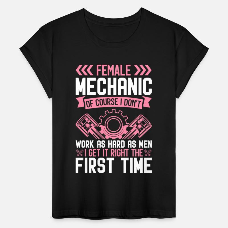 Female Mechanic Right The First Time Car Repair
