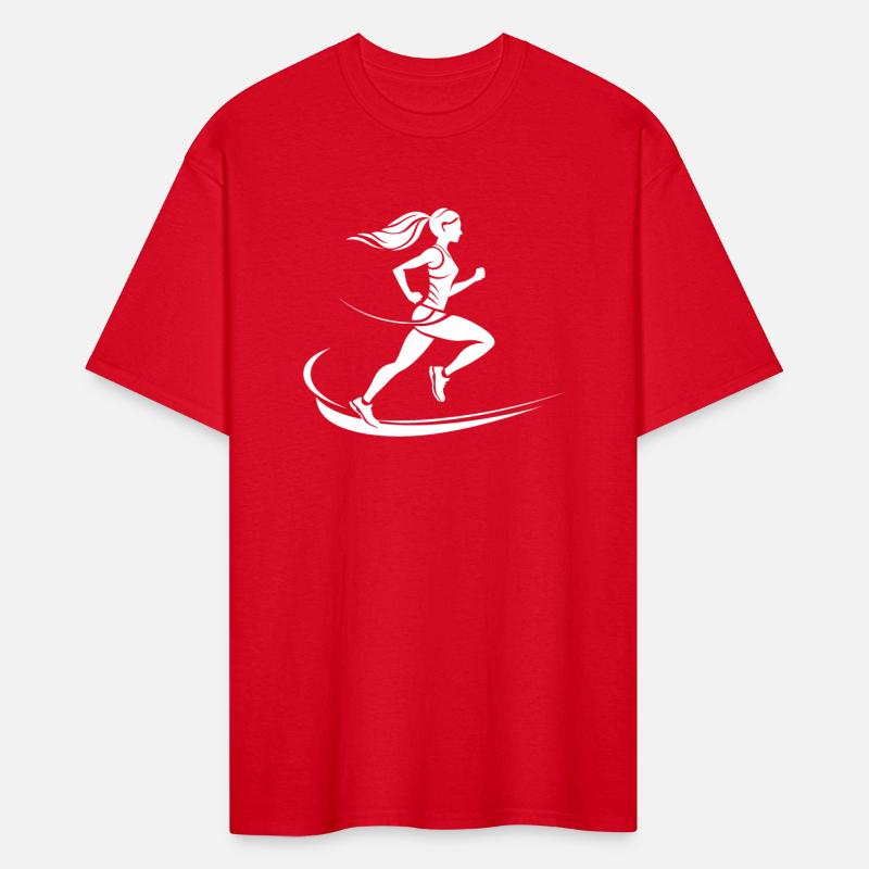 Female Runner Drawing