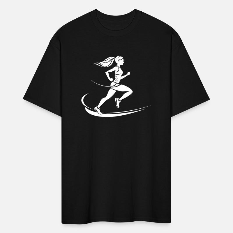 Female Runner Drawing