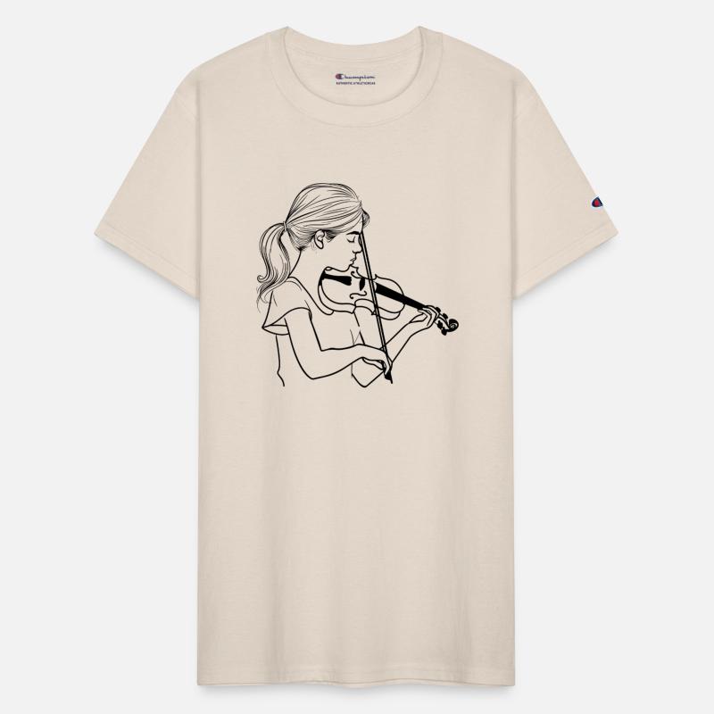 Female Violinist Drawing