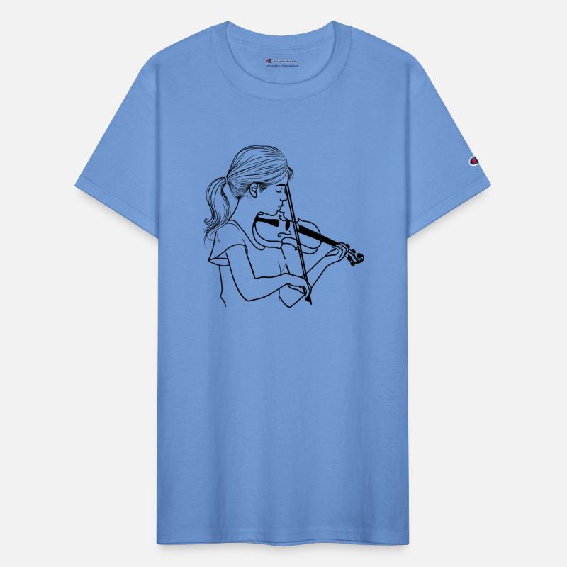 Female Violinist Drawing