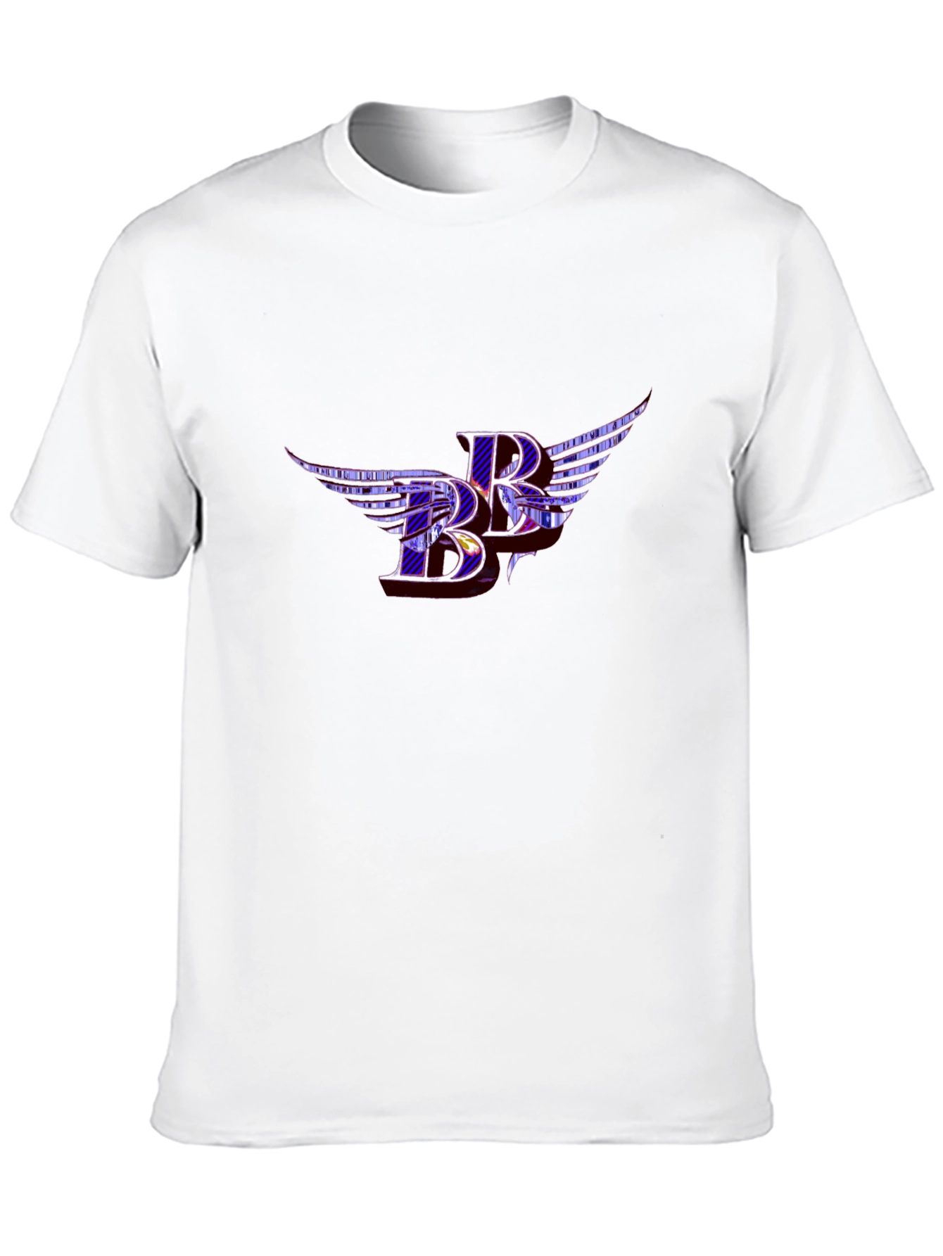 Winged BB Logo Black T-Shirt