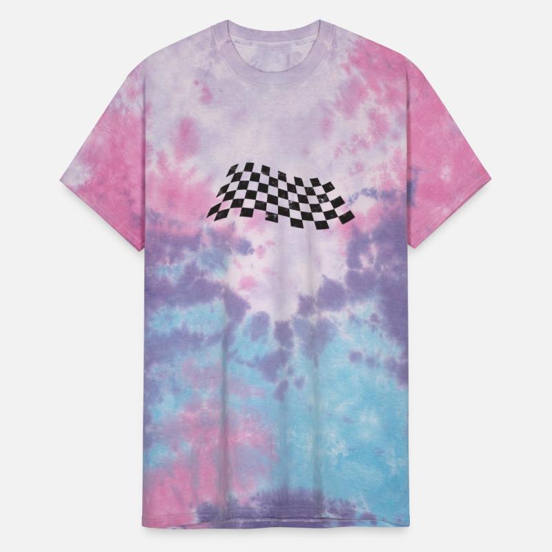 Finish Checkered Line - race